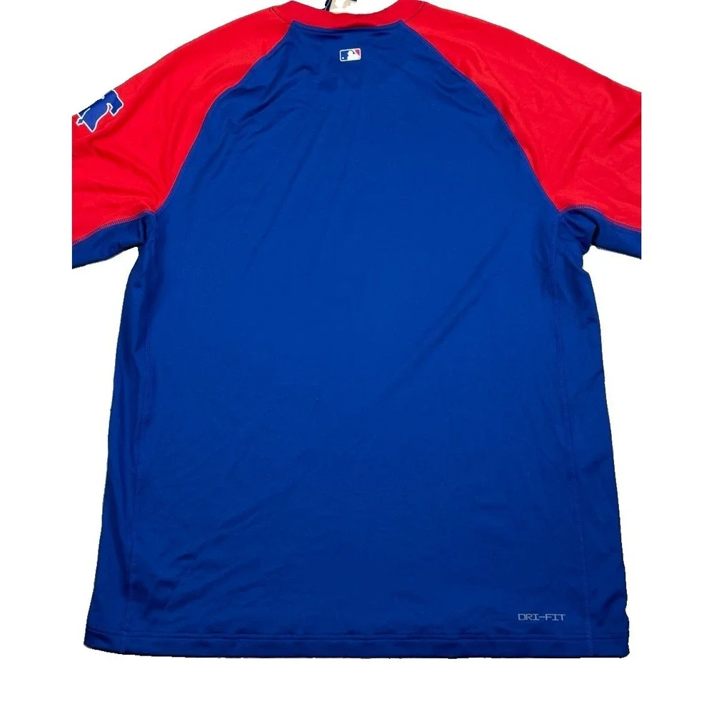 Philadelphia Phillies Nike Baseball Authentic Collection Shirt XXL Dri Fit L/S